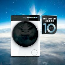 Bolero DressCode 10900 Autodose Inverter FullColor A Lavadora Autodosis de carga frontal blanca de 10 kg de capacidad y 1400 rpm, Pantalla FullColor 10,3", 11 programas, Motor Inverter Plus, SteamMax, Clase A, Sanitize, OnSmart, Fuzzy Logic, Smooth Wash y Goma Antibacteriana