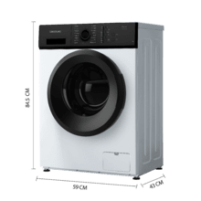 Bolero DressCode 620 E Lavadora de 6 kg de capacidad, Clase E, 1000 rpm, 16 programas, Drum Clean, Delay Start y KidLock.