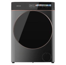 Bolero DressCode 10900 Inverter FullColor Steel A Lavadora de carga frontal steel de 10 kg de capacidad y 1400 rpm, Pantalla FullColor 10,3", 11 programas, Motor Inverter Plus, SteamMax, Clase A, Sanitize, OnSmart, Fuzzy Logic, Smooth Wash, Goma Antibacteriana y barra indicadora de proceso