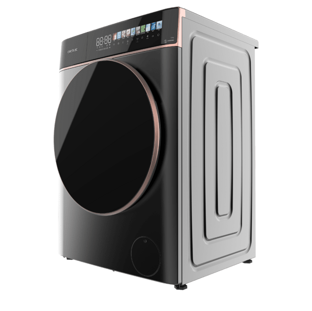 Bolero DressCode 10900 Inverter FullColor Steel A Lavadora de carga frontal steel de 10 kg de capacidad y 1400 rpm, Pantalla FullColor 10,3", 11 programas, Motor Inverter Plus, SteamMax, Clase A, Sanitize, OnSmart, Fuzzy Logic, Smooth Wash, Goma Antibacteriana y barra indicadora de proceso