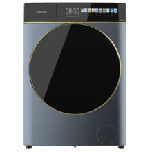 Bolero DressCode 10900 Inverter FullColor Ice Blue A Lavadora de carga frontal ice blue de 10 kg de capacidad y 1400 rpm, Pantalla FullColor 10,3", 11 programas, Motor Inverter Plus, SteamMax, Clase A, Sanitize, OnSmart, Fuzzy Logic, Smooth Wash, Goma Antibacteriana y barra indicadora de proceso