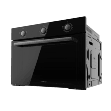 Bolero Hexa C134500 Glass Black A Horno Integrable Convencional de 56 L de capacidad, 4 funciones, 2800 W.