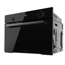 Bolero Hexa M224500 Glass Black A Horno Integrable Multifunción de 53L de capacidad, 7 funciones con Grill, Defrost, Steam Assist, 2600W.
