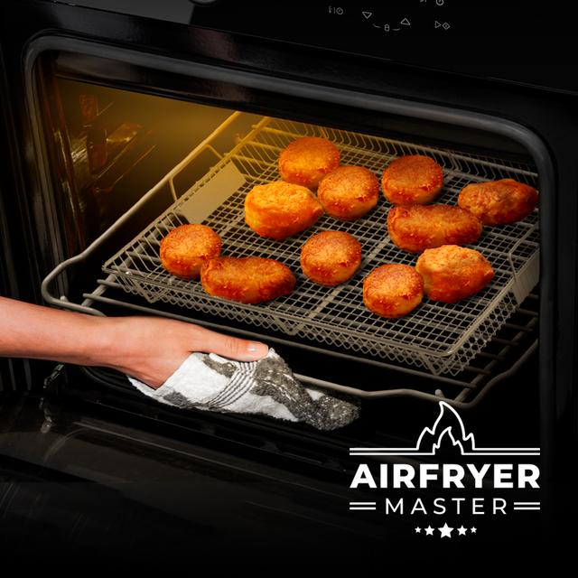 Bolero Hexa AF314500 Glass Black A Fornos multifunções Air Fryer