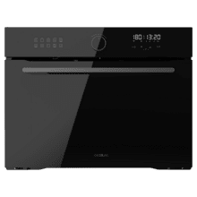 Bolero Hexa AF314500 Glass Black A Horno integrable Airfryer de 53L de capacidad, 11 funciones con Airfryer Master, Pizza Master, Steam Asisst, Steam EasyClean, 3D cooking, Clase A.