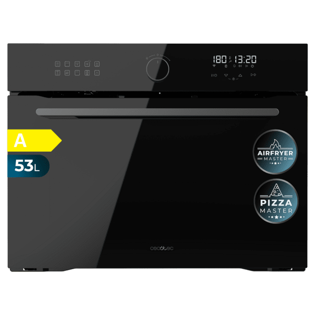 Bolero Hexa AF314500 Glass Black A Fornos multifunções Air Fryer