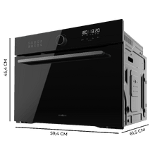 Bolero Hexa AF314500 Glass Black A Fornos multifunções Air Fryer