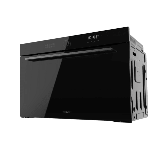 Bolero Hexa AF319000 Glass Black A Horno integrable de 133L de capacidad, 11 funciones con Airfryer Master, Pizza Master, Steam Asisst, Steam EasyClean, 3D cooking, Clase A.