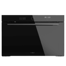 Bolero Hexa AF319000 Glass Black A Horno integrable de 133L de capacidad, 11 funciones con Airfryer Master, Pizza Master, Steam Asisst, Steam EasyClean, 3D cooking, Clase A.