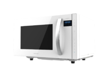 Microonde senza piatto GrandHeat 2300 Flatbed Touch White. Capacità 23 litri, potenza 800 W, 8 funzioni preimpostate, timer fino a 95 min