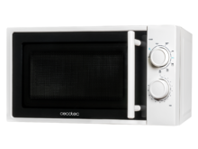 Microondas Grill White. 700 W de Potencia, Capacidad de 20l, Grill de 900W, 9 Niveles Funcionamiento, Temporizador 30 min, Modo Descongelar, Acabado Blanco