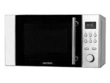 Micro-ondes avec gril cecotec proclean 5110 inox acier, capacité de 20l,  700 w - Conforama