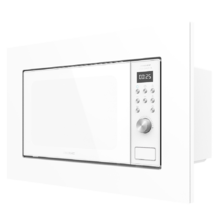 Microonde a incasso Digital GrandHeat 2000 Built-In White 700 W, a incasso, 20 L, grill, 9 funzioni preimpostate, Quick Start, design elegante