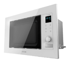 Micro-ondas encastrável digital de 21 litros de capacidade com grill e 1200 W de potência GrandHeat 2090 Built-in Touch White.