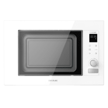 Digitale und einbaubare Mikrowelle von 21 L Fassungsvermögen. 1200 W Leistung GrandHeat 2090 Built-in Touch White