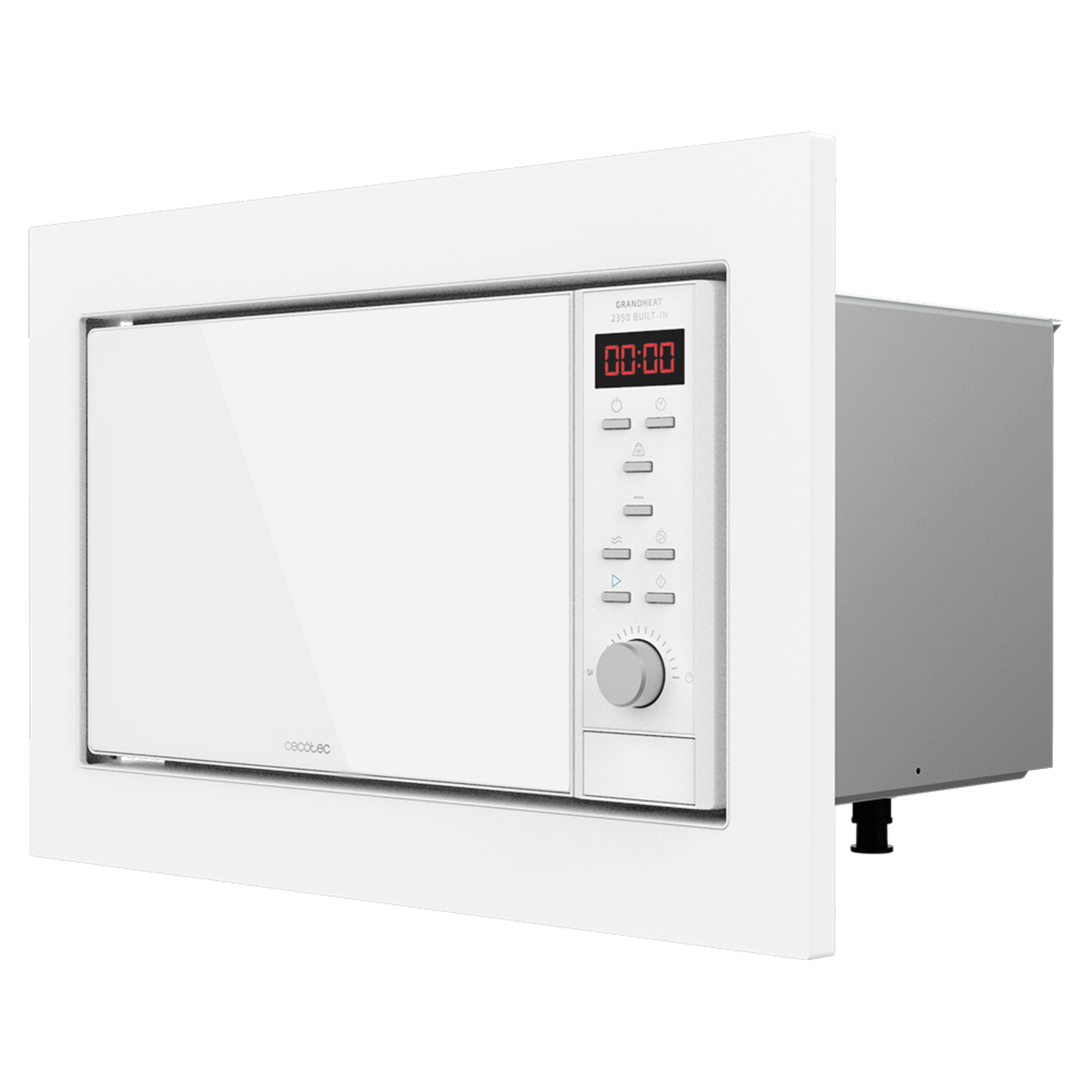 Grandheat 2350 Built In White Micro ondas Encastre De 23 Litros Cecotec