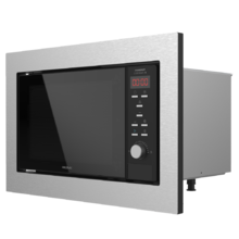 Micro-ondes encastrable numérique GrandHeat 2350 Built-In SteelBlack. 900 W, encastrable, 23 litres, gril, 9 fonctions préconfigurées, QuickStart, minuterie