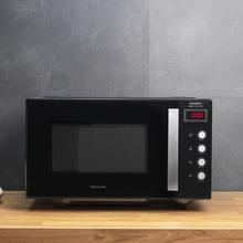 Micro-ondes sans plateau GrandHeat 2000 Flatbed Black 20 litres de capacité, 700 W de puissance, minuterie jusqu'à 60 min, revêtement intérieur en céramique