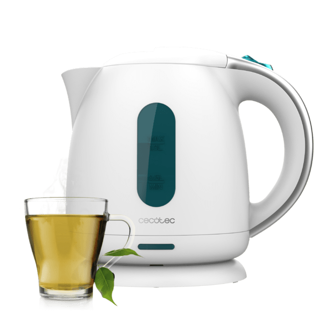 Thermosense 140 White Jarro elétrico de 1 L de capacidade, isento de BPA e com 2200 W.