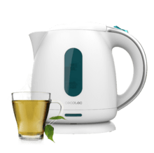 Thermosense 140 White Jarro elétrico de 1 L de capacidade, isento de BPA e com 2200 W.