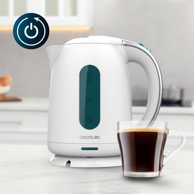 Thermosense 180 White Bollitore da 1,7 litri di capacità, BPA free e con 2200 W di potenza.