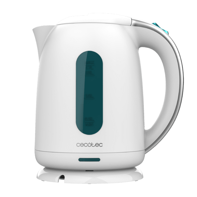 Thermosense 180 White Wasserkocher mit 1,7 Liter Fassungsvermögen, BPA-frei und 2200 Watt.