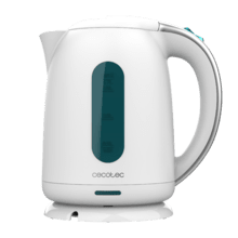 Thermosense 180 White Hervidor de agua de 1,7 litros de capacidad, libre de BPA y con 2200 W.