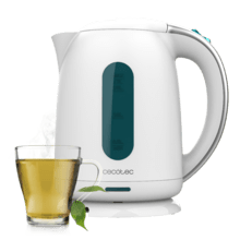 Thermosense 180 White Hervidor de agua de 1,7 litros de capacidad, libre de BPA y con 2200 W.