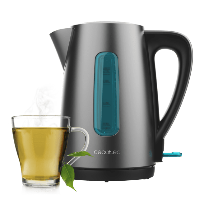 Thermosense 210 Steel Hervidor de agua de 1,7 litros, cuerpo de acero inoxidable y con 2200 W.