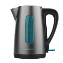 Thermosense 210 Steel Hervidor de agua de 1,7 litros, cuerpo de acero inoxidable y con 2200 W.