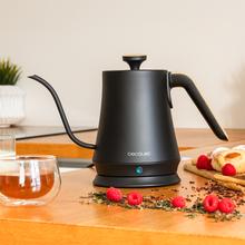 Thermosense 500 Cisne Bouilloire col de cygne avec 1 L de capacité, unité en acier inoxydable et 1200 W.