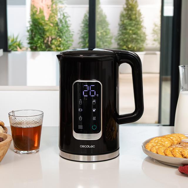 Thermosense 500 Touch Hervidores de agua de 1,7 litros de capacidad, pantalla digital y con 2200 W.