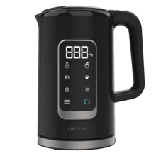 Thermosense 500 Touch Bouilloires d’1,7 L de capacité avec 2200 W et écran tactile.