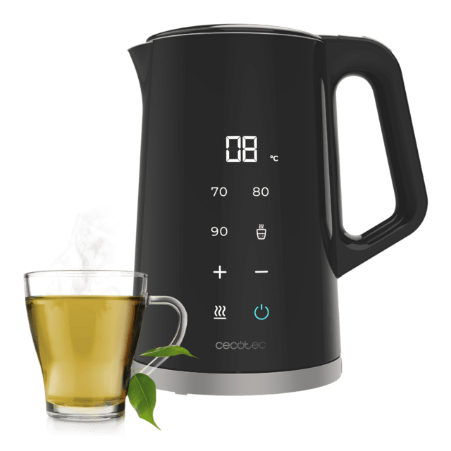 Thermosense 800 Neo Hervidores de agua de 1,7 litros de capacidad, pantalla digital y con 2200 W.