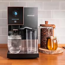 Cremma Compactccino Connected Black Rose Kompakte, superautomatische Kaffeemaschine mit 19 bar, TFT-Display und Wi-Fi, Milchtank und Thermoblock-System.