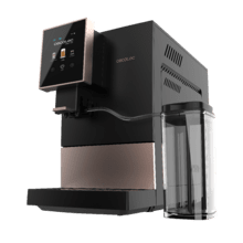 Cremmaet Compactccino Connected Black Rose Cafetera superautomática compacta con 19 bares, pantalla TFT y Wifi, tanque de leche y sistema Thermoblock.