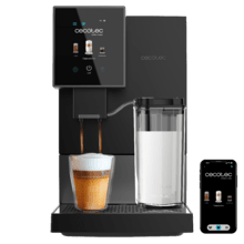 Cremmaet Compactccino Connected Black Silver Vollautomatische Kaffeemaschinen