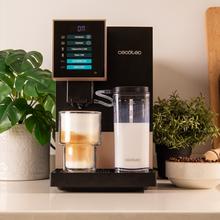 Cremmaet Compactccino Black Rose Kompakter Kaffeevollautomat mit 19 Bar, Milchtank und Thermoblock-System.