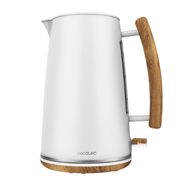Hervidor de agua Cecotec ThermoSense 400 White Woody vista principal