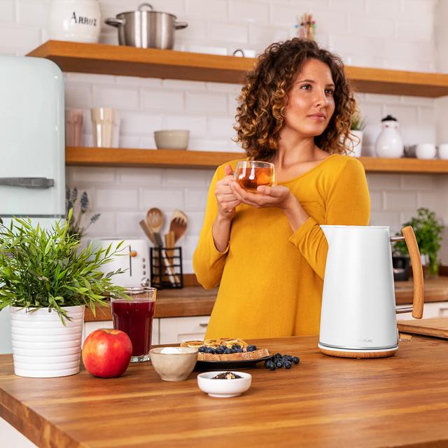 Cecotec ThermoSense 400 White Woody en cocina doméstica