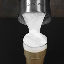 Power Latte Spume 4000 Milchaufschäumer. 500 W, 115 ml Fassungsvermögen, kabellos, 3 Betriebsmodi, alle Milchsorten, 360° Anti-Rutsch-Basis