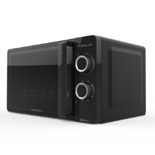 Micro-ondes noir ProClean 3130. 700 W, capacité de 20 L, revêtement Ready2Clean pour un meilleur nettoyage, technologie 3DWave, design de la porte FullCrystal, détails métalliques et 6 niveaux.