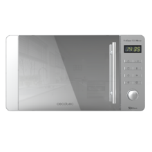 Micro-ondes ProClean 5020 Mirror. 700 W, capacité de 20 L, revêtement Ready2Clean pour un meilleur nettoyage, technologie 3DWave, design effet miroirpoignée inox. et 8 programmes