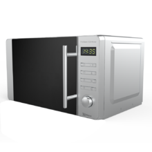 Micro-ondes ProClean 5120 Inox. 700 W, gril de 800 W, capacité de 20 L, revêtement Ready2Clean pour un meilleur nettoyage, technologie 3DWave, 8 programmes, design frontal effet miroir
