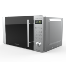 Micro-ondes ProClean 5010. 700 W, capacité de 20 L, revêtement Ready2Clean, 5 niveaux de fonctionnement, technologie 3DWave, 8 programmes, minuterie, design frontal et poignée en acier inoxydable