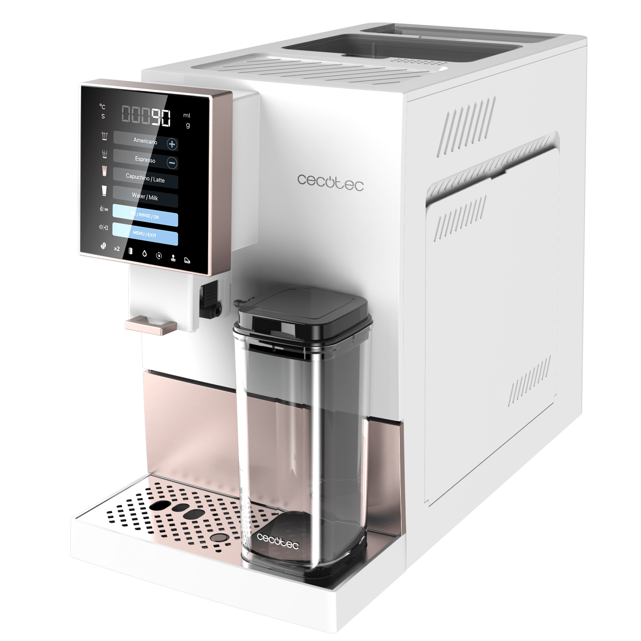Macchina da caffè Power Matic-ccino Serie 6000 Nera Cecotec — Rehabilitaweb