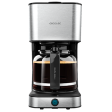 Cafetière Coffee 66 Heat. 950 W, technologie ExtemeAroma, fonction Réchauffer et Maintenir Chaud, carafe thermorésistante d'1,5 L, déconnexion automatique et finition en acier inoxydable.