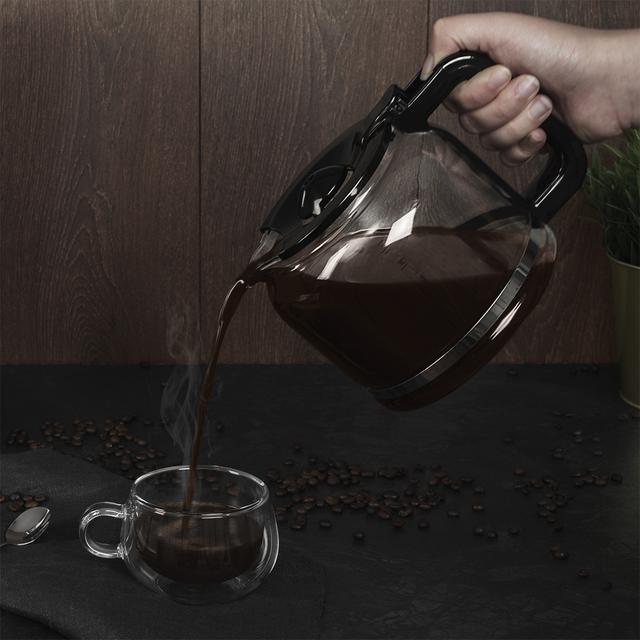 Cafeteira de gotejamento  Coffee 66 Heat. 950 W, tecnologia ExtemeAroma, função reaquecer e manter, jarro Resistente ao calor , de 1.5L , desligamento automático, acabamento em aço inoxidável