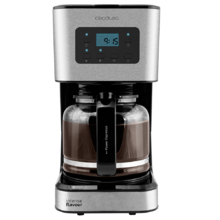 Cafetière Coffee 66 Smart. 950 W, programmable 24 heures, technologie ExtemAroma, fonction AutoClean, finitions en acier inoxydable, écran LCD et bol en verre d'1,5 L.