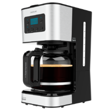 Cafeteira de gotejamento Coffee 66 Smart. 950 W, Programável 24h, Tecnologia ExtemAroma, Função AutoClean, Acabamentos em aço inoxidável, Ecrã LCD, Jarro de vidro de 1,5 L